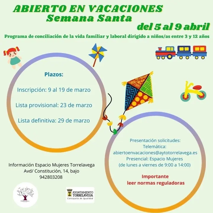 Abierto por vacaciones