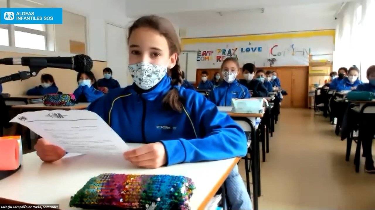 Escolares cántabros participan de forma virtual en la iniciativa 'Diputados por un día'