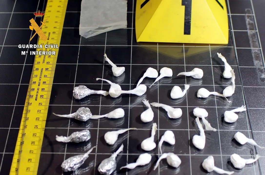 Rdo. Nota De Prensa Guardia Civil (Dos Detenidos Con Coca&iacute;na, Hach&iacute;s Y Marihuana)