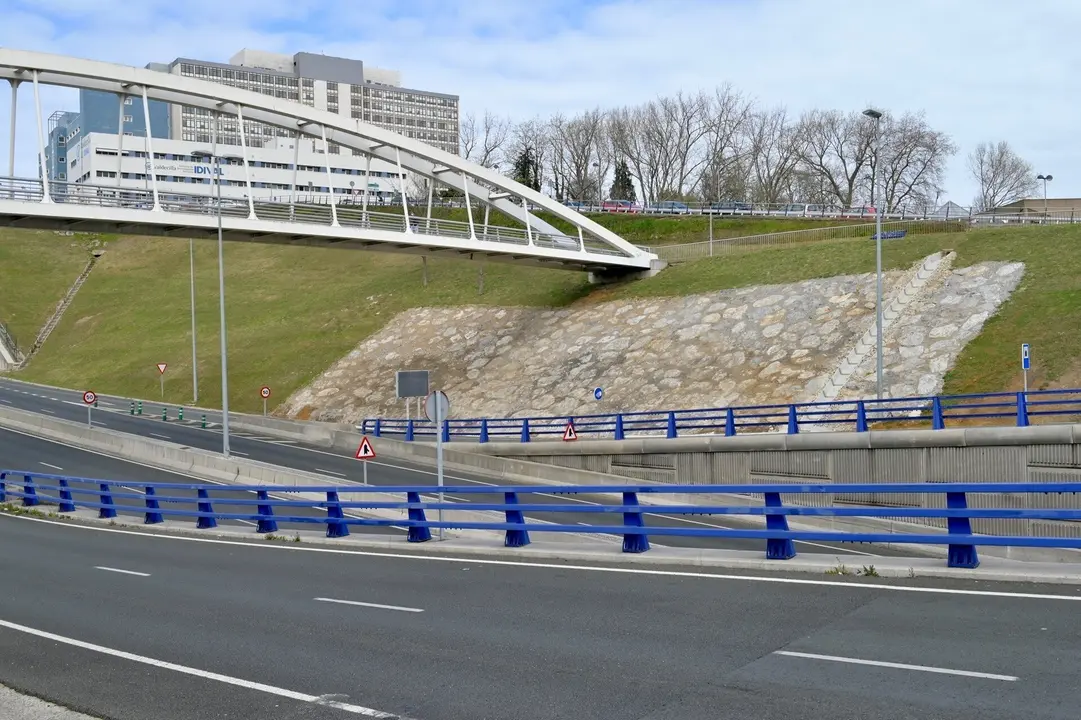 Finalizados los trabajos de estabilizaci&oacute;n en el distribuidor de la Marga