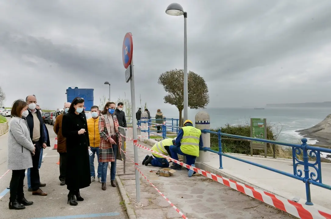 Visita al nuevo alumbrado