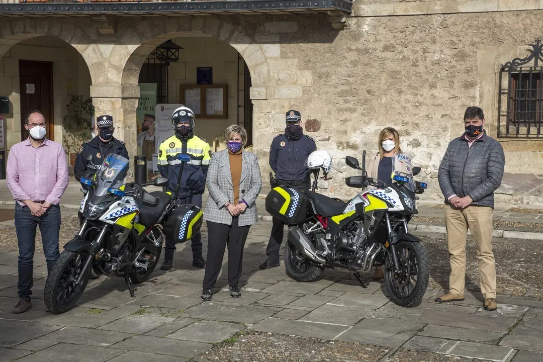Nuevas motos de la Polic&iacute;a de Camargo