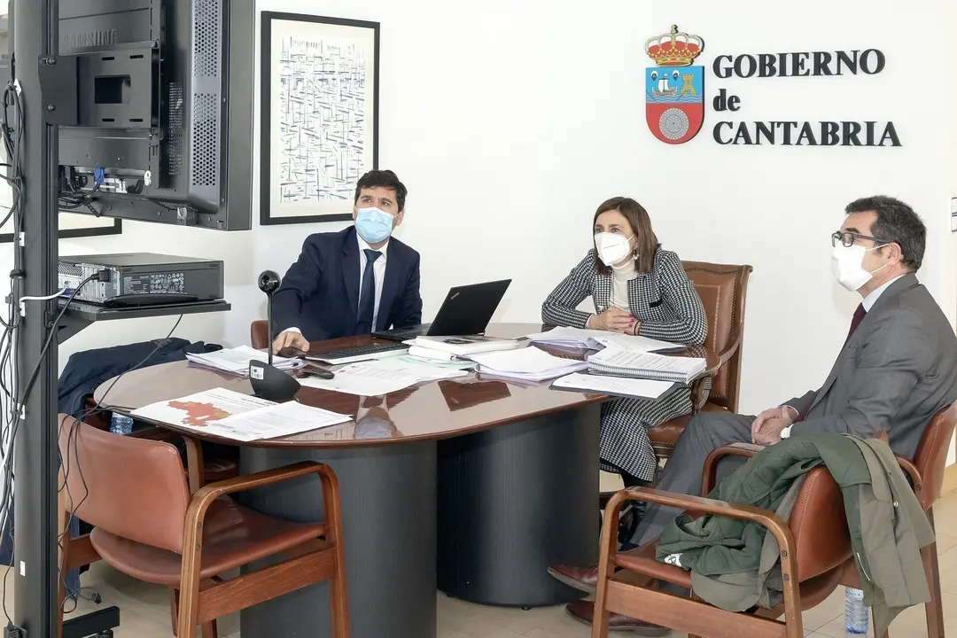 La consejera de Presidencia, Interior, Justicia y Acci&oacute;n Exterior, Paula Fern&aacute;ndez, en la reuni&oacute;n de la Conferencia Sectorial de la Administraci&oacute;n de Justicia.