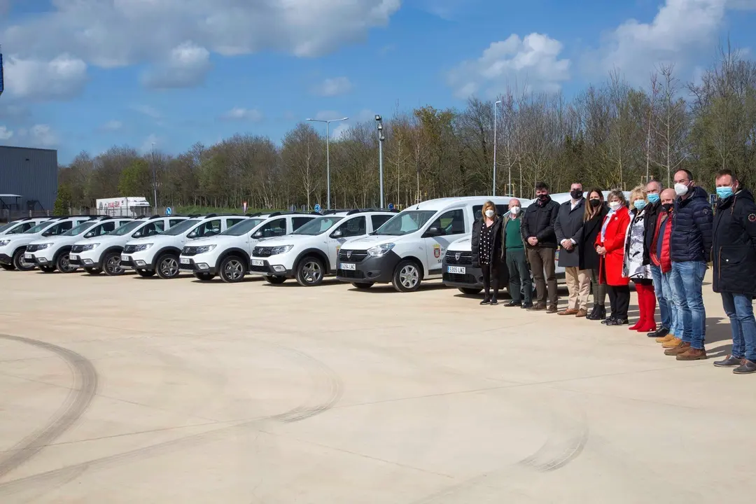 Nuevos veh&iacute;culos adquiridos por Camargo