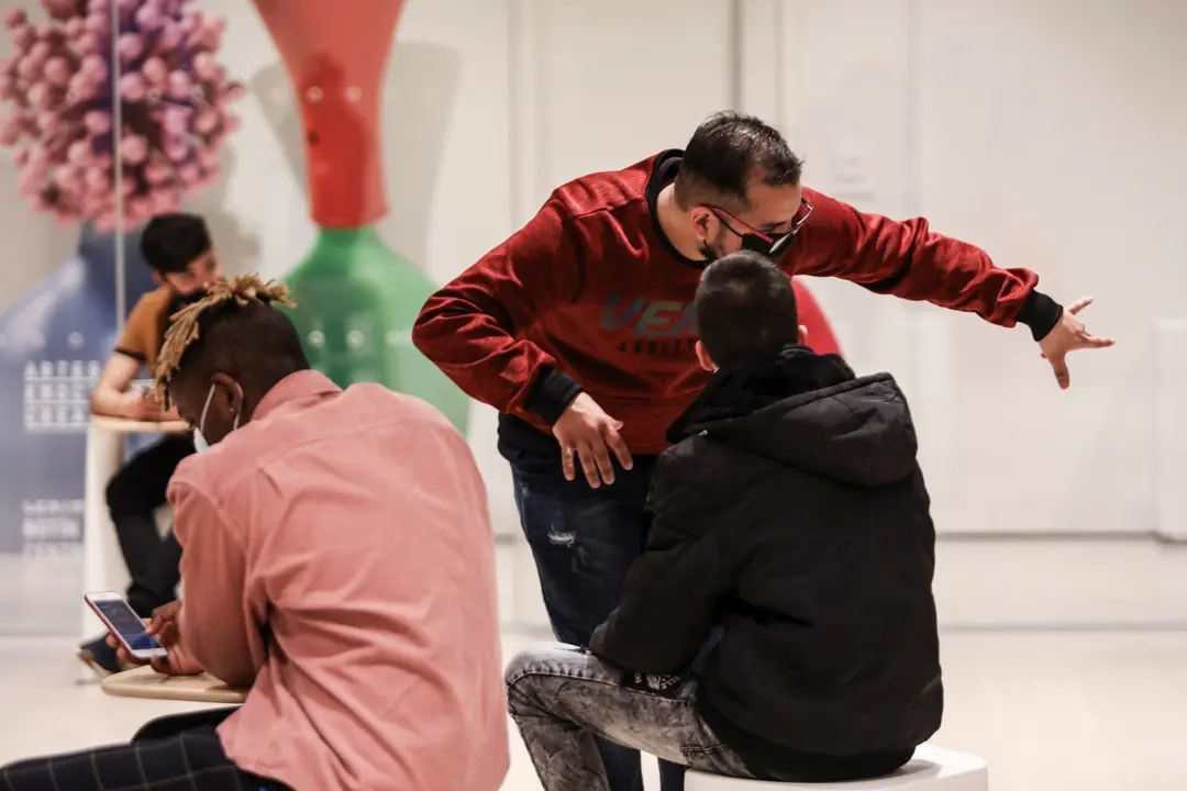 Archivo - Taller 'El rap como herramienta de transformaci&oacute;n'