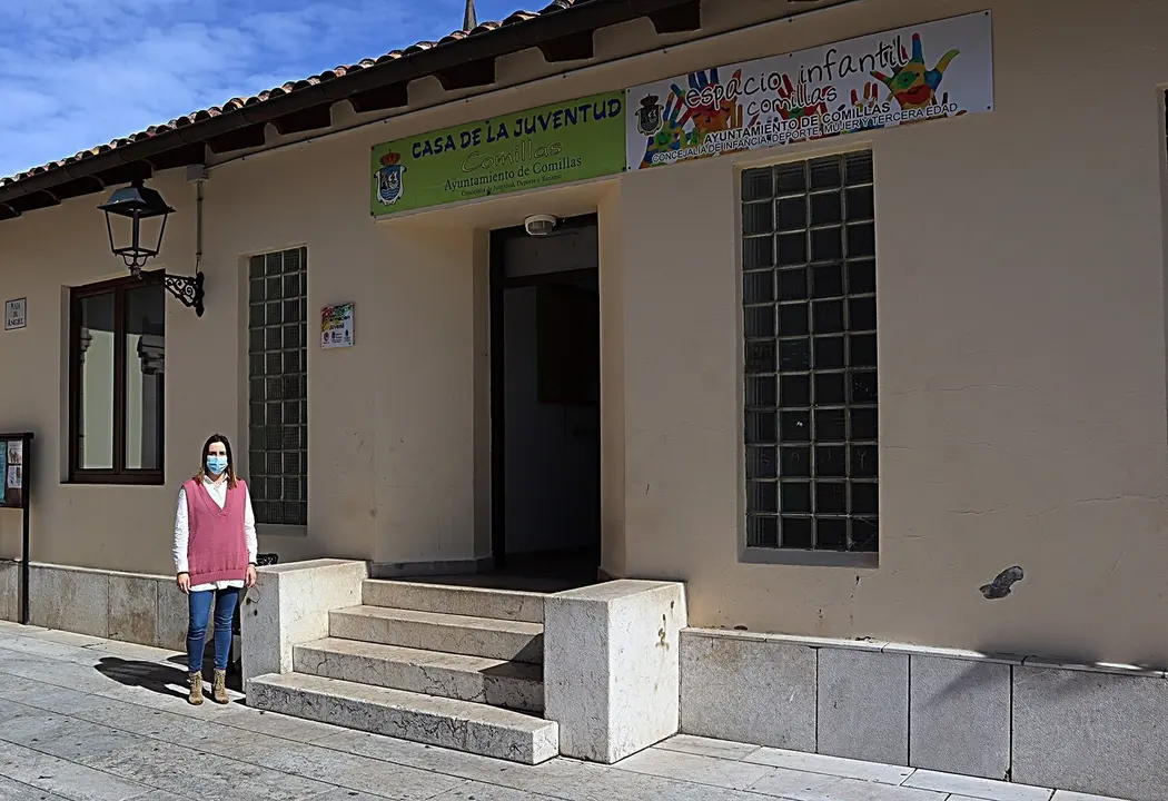 La concejala de Educaci&oacute;n, Infancia, Juventud y Servicios Sociales, Mirta Pe&ntilde;a Merino, en el Espacio Infantil