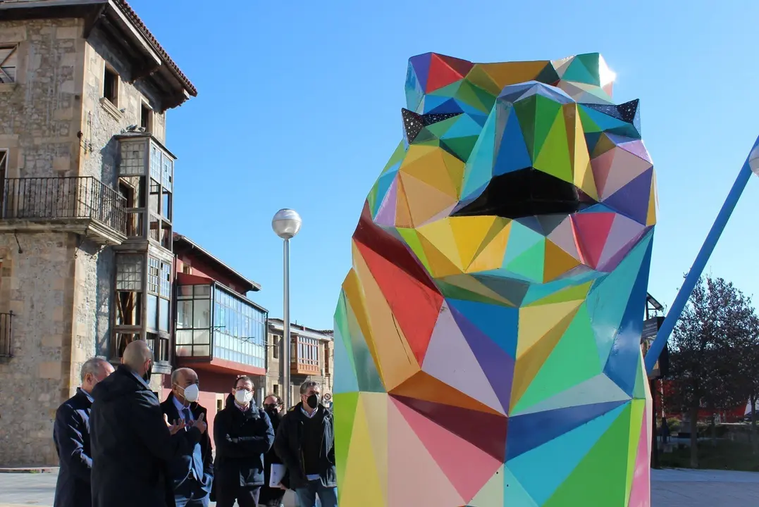 El consejero Javier L&oacute;pez Marcano visita Reinosa