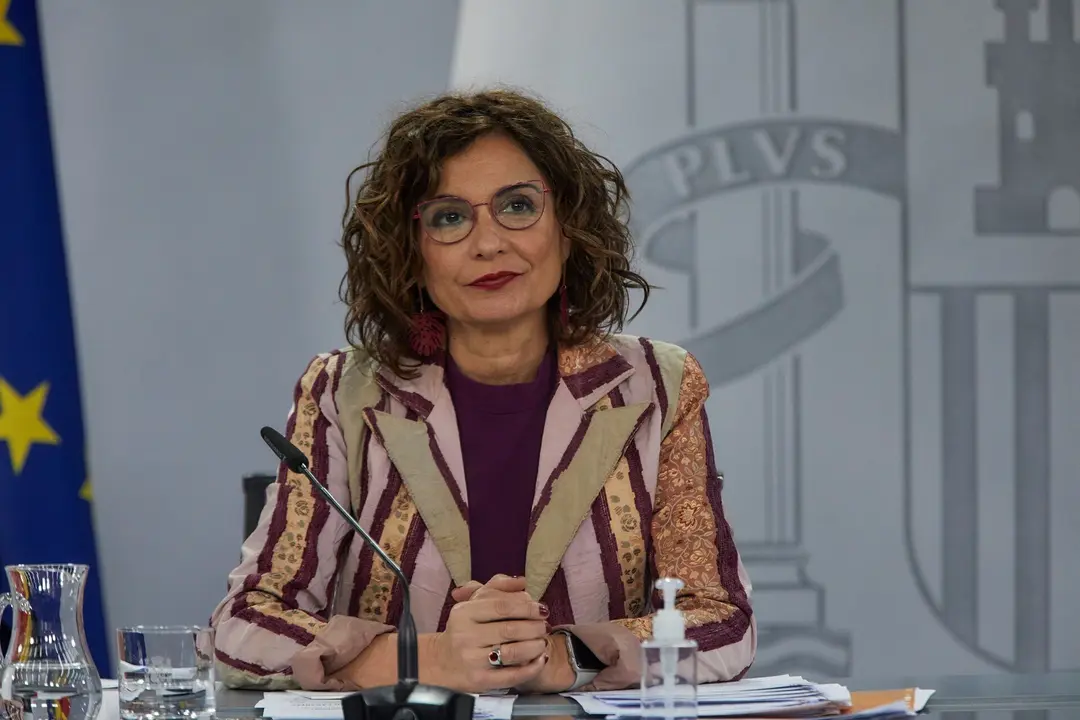 La ministra de Hacienda y portavoz del Gobierno, Mar&iacute;a Jes&uacute;s Montero.