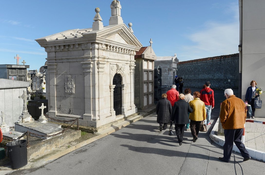 Archivo - Cementerio de Ciriego en Santander. Archivo