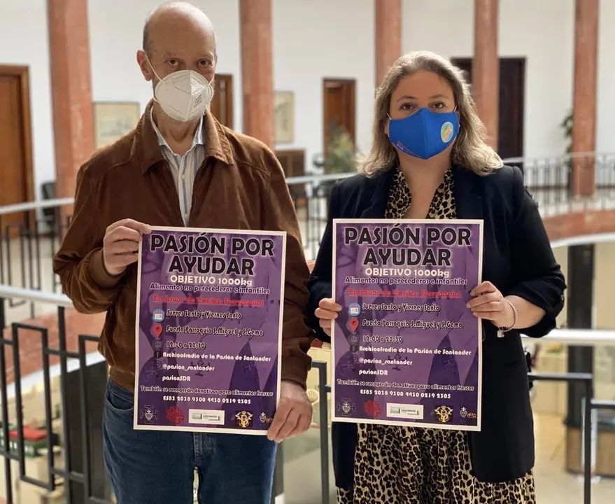 Nota De Prensa Y Foto Santander Colabora Campa&ntilde;a Recogida Alimentos Semana Santa Archicofrad&iacute;a De La Pasi&oacute;n