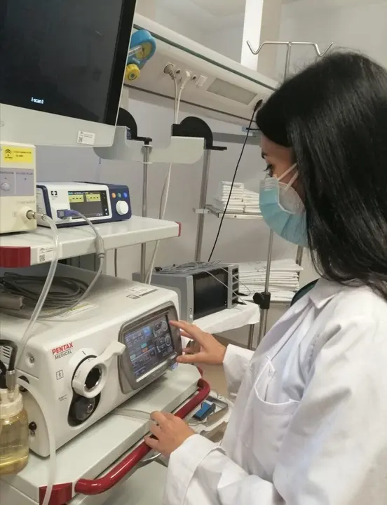 Archivo - Prueba en el cribado de c&aacute;ncer de colon.