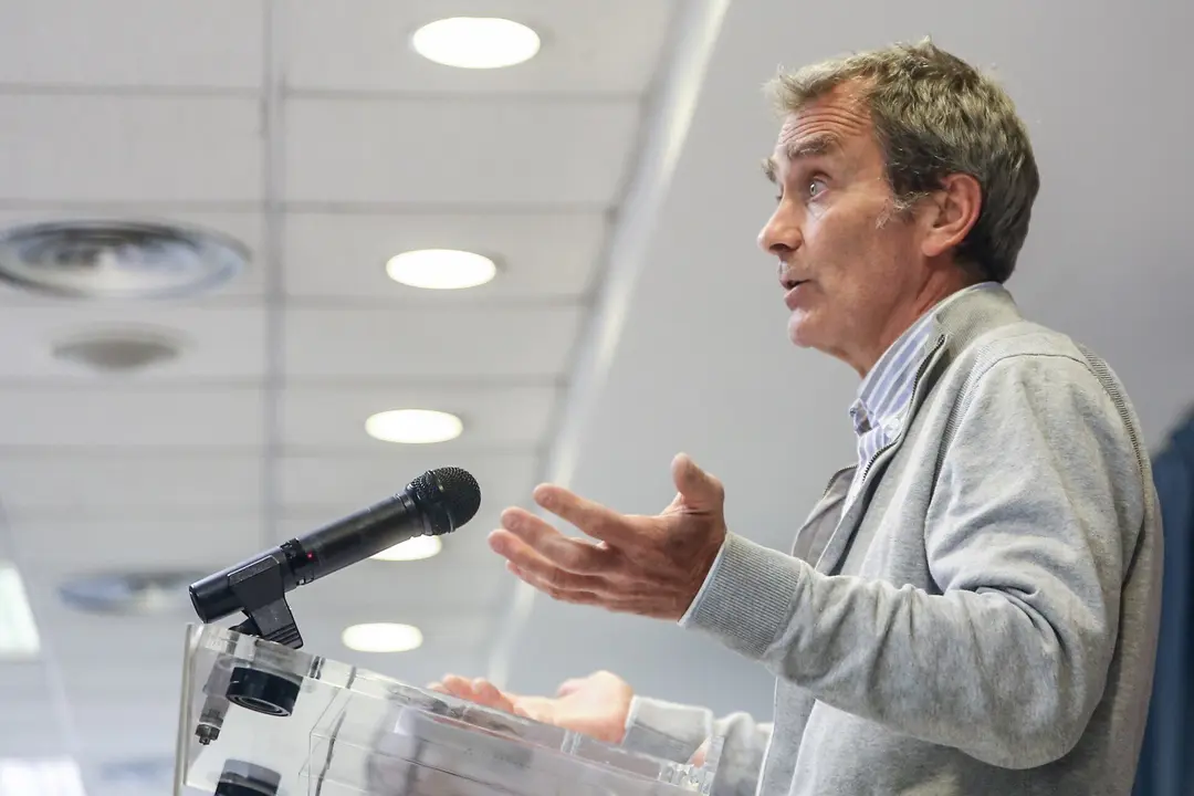 El director del Centro de Alertas y Emergencias Sanitarias (CCAES), Fernando Sim&oacute;n durante una rueda de prensa 