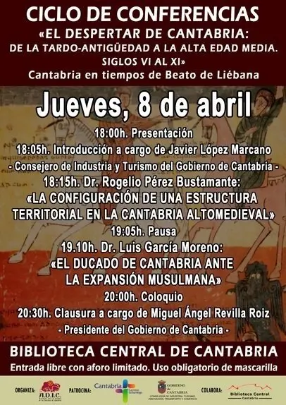 Cartel de las conferencias organizadas por ADIC