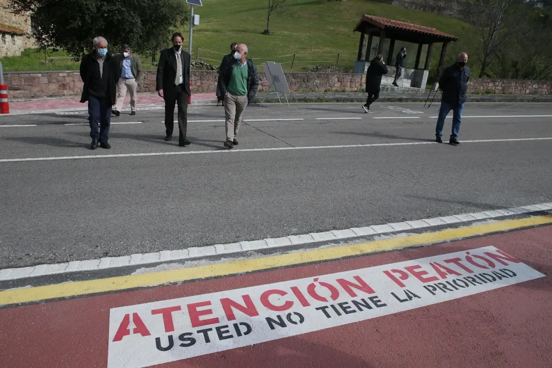 Inauguraci&oacute;n del paseo peatonal que une Puente El Arrudo con el embalse de Palombera