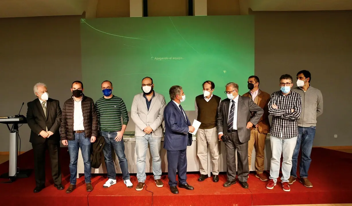 El presidente de Cantabria, Miguel &Aacute;ngel Revilla, clausura las jornadas 'El Despertar de Cantabria: de la tardo- antig&uuml;edad a la alta Edad Media. Siglos VI al XI. Cantabria en los tiempos de Beato de Li&eacute;bana'