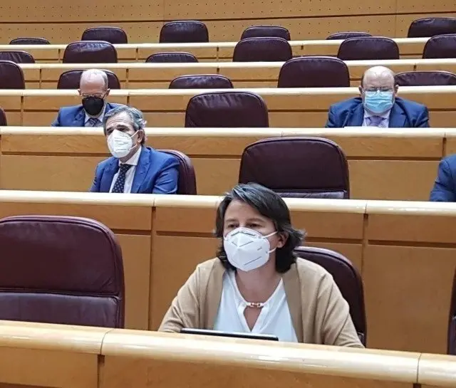 La senadora c&aacute;ntabra del Partido Popular, Amaya Land&iacute;n