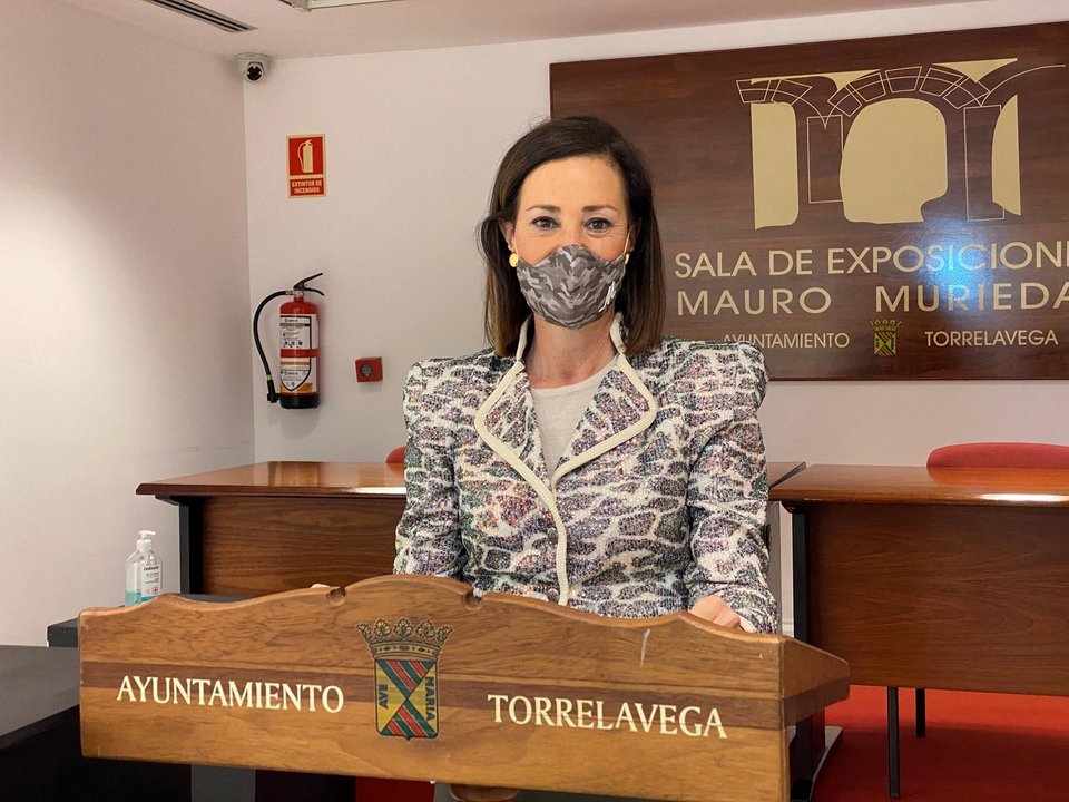 La portavoz del PP de Torrelavega, Marta Fernández-Teijeiro