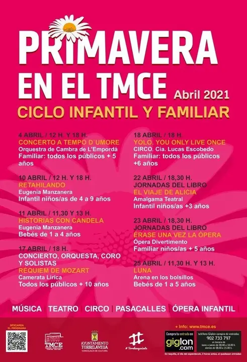 Cartel de 'Primavera en el TMCE'