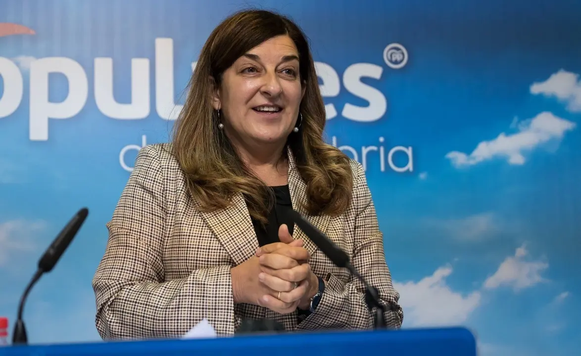 La presidenta del PP de Cantabria, Mar&iacute;a Jos&eacute; S&aacute;enz de Buruaga