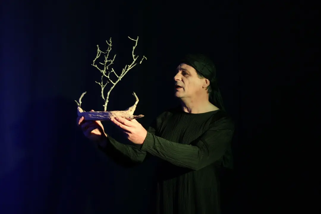 Escena de la obra teatral 'Medea Treno', de la compa&ntilde;&iacute;a Alauda
