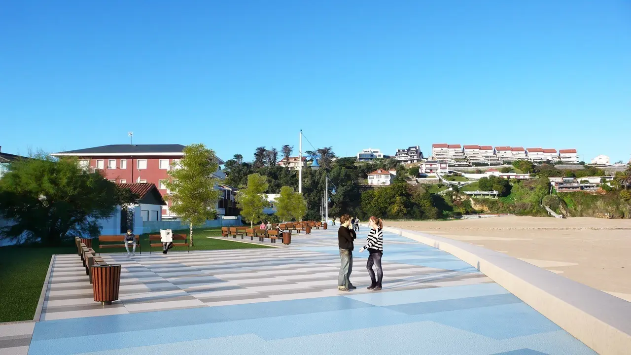 Archivo - Infograf&iacute;a del Paseo Mar&iacute;timo