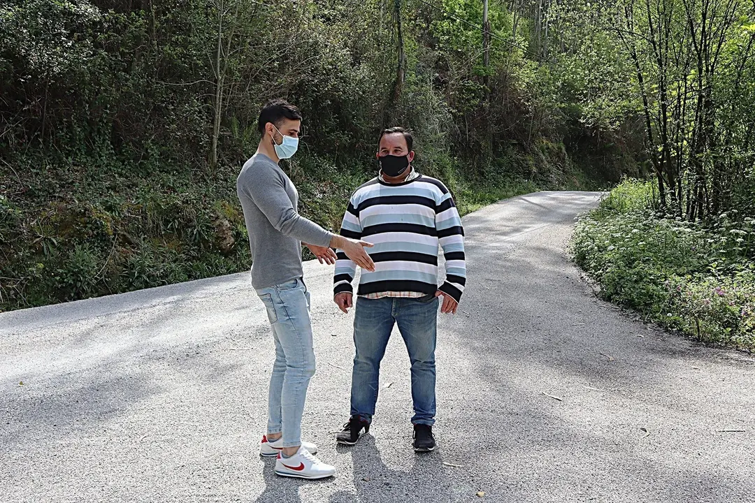 Mejora de caminos en Hazas de Cesto