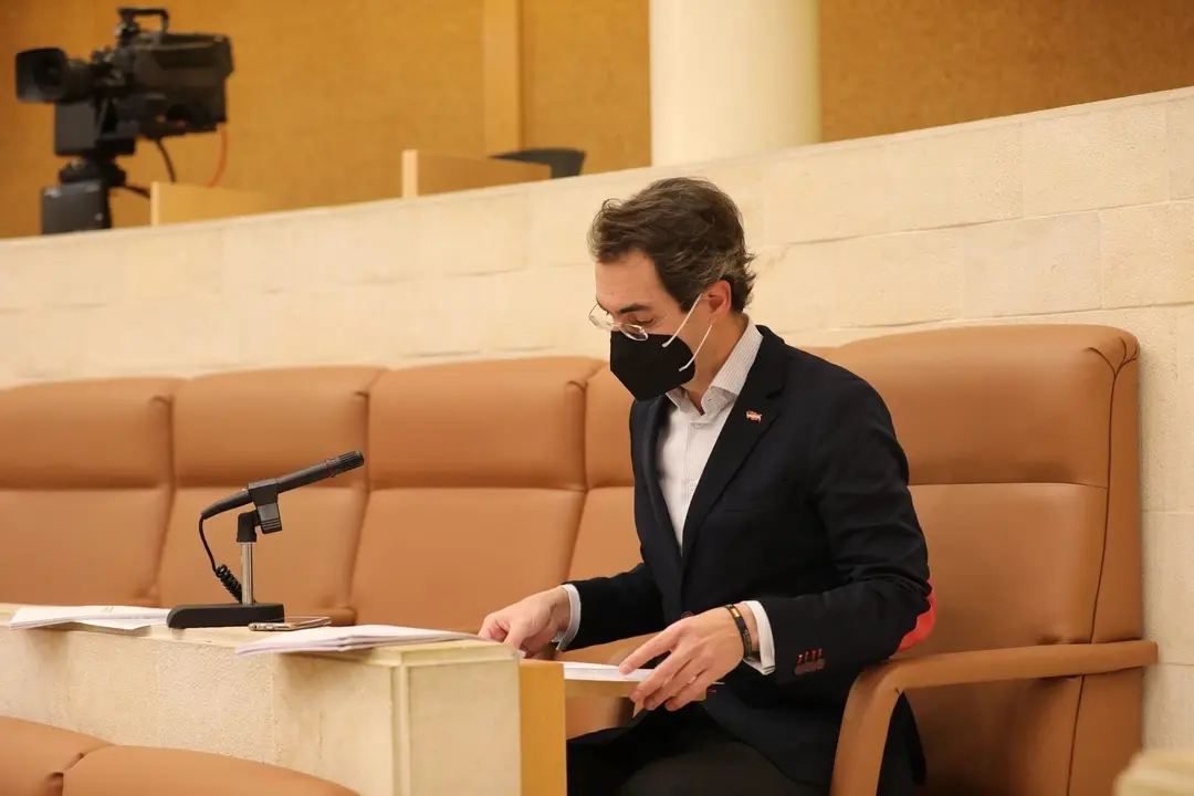 El diputado de Vox en el Parlamento de Cantabria Armando Blanco