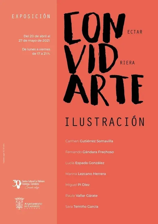 Cartel 'Con Vid Arte'