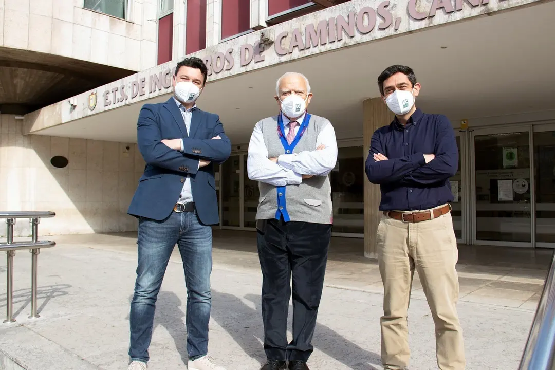 Carlos Thomas, Francisco Ballester y Jorge Rodr&iacute;guez