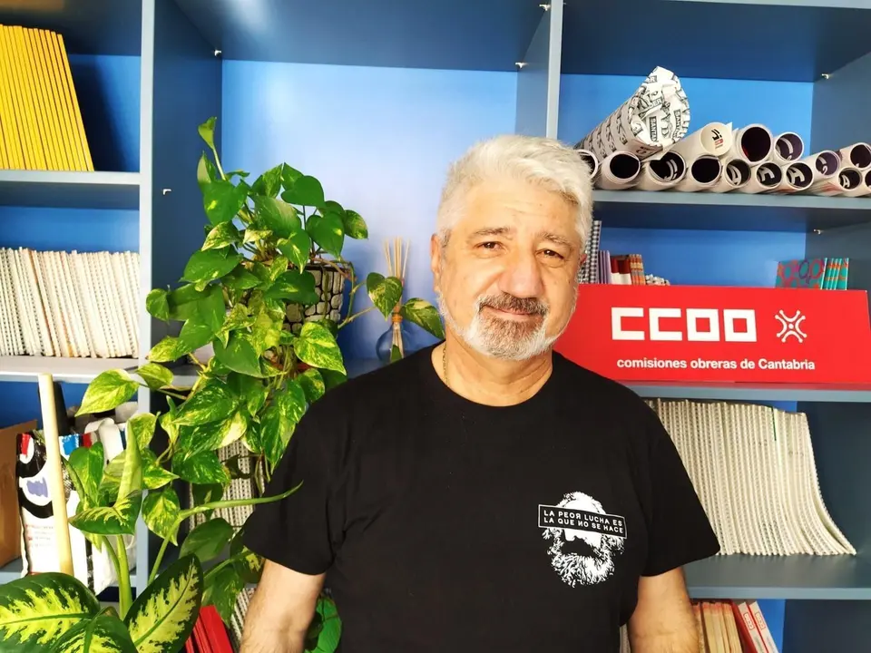 Jos&eacute; Antonio S&aacute;nchez Gimeno, nuevo secretario general de la Federaci&oacute;n de Pensionistas de CCOO en Cantabria