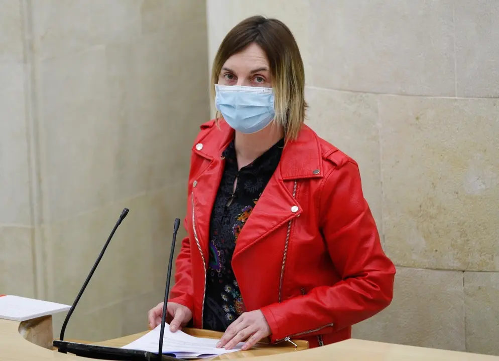 Ana Obreg&oacute;n en el Parlamento