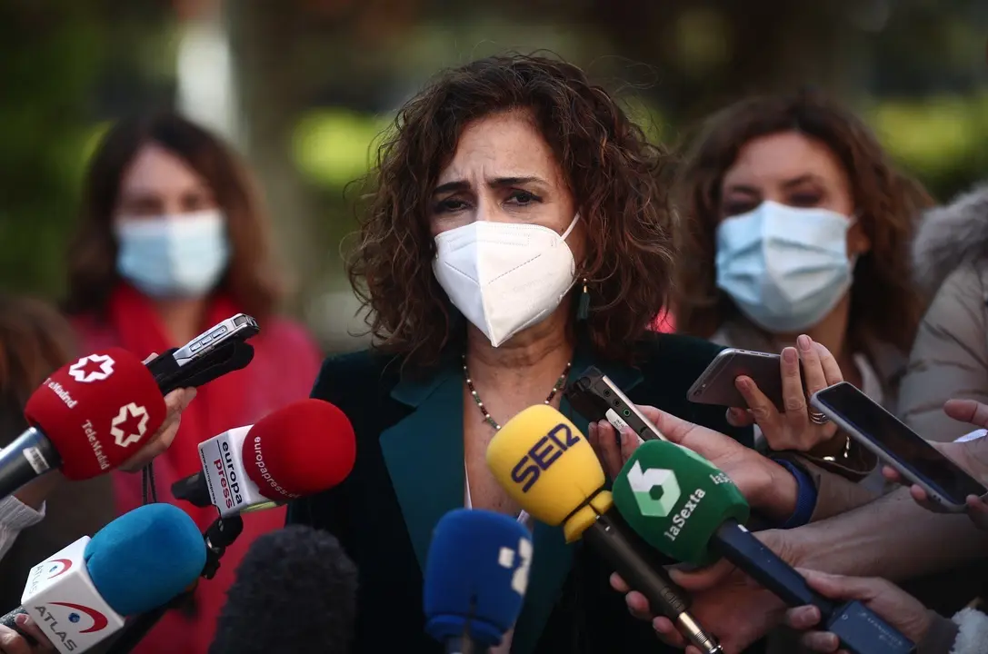 La ministra de Hacienda y portavoz del Gobierno, Mar&iacute;a Jes&uacute;s Montero.