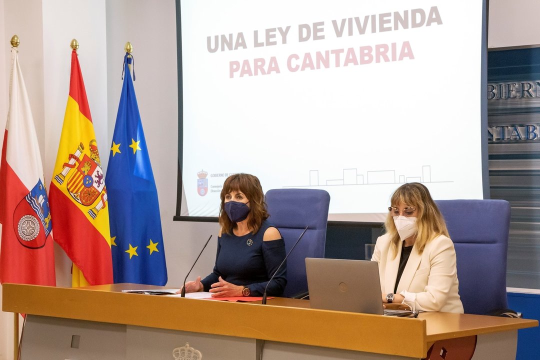 La Consejera De Empleo Y Políticas Sociales, Ana Belén Álvarez, Presenta El Anteproyecto De La Ley De Vivienda De Cantabria.