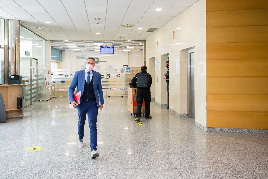 El vicepresidente del Gobierno de Cantabria, Pablo Zuloaga.- Archivo