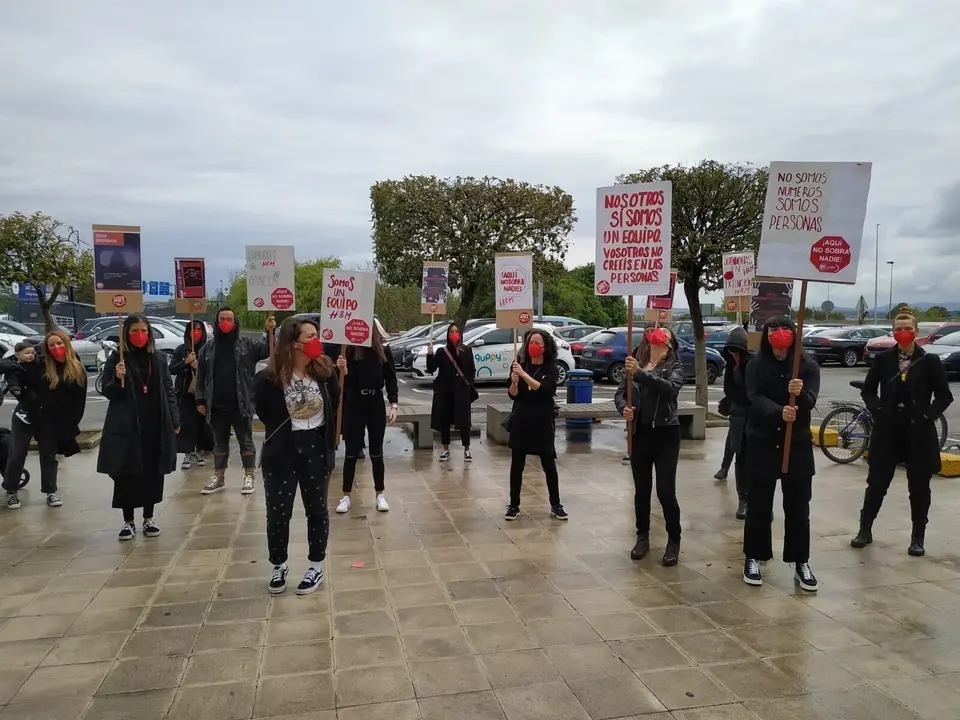 Huelga H&M en Valle Real