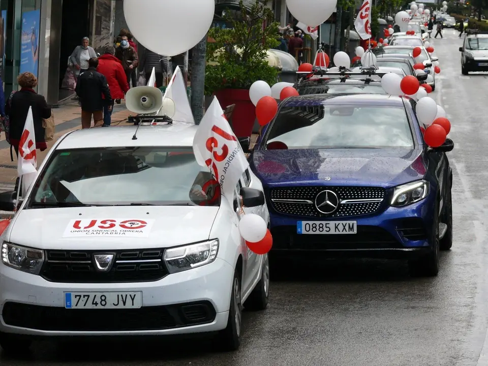 USO celebra el 1 de Mayo en Torrelavega
