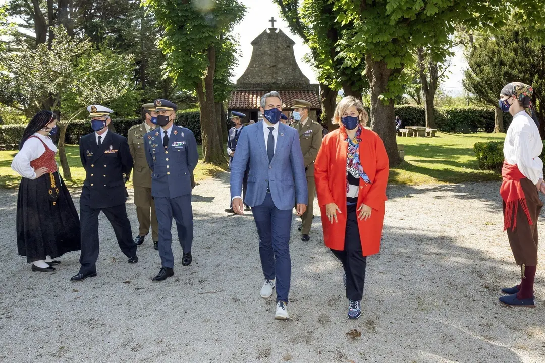 El Vicepresidente Y Consejero De Universidades, Igualdad, Cultura Y Deporte, Pablo Zuloaga, Asiste Al Acto Conmemorativo Del Homenaje A Pedro Velarde Y Santill&aacute;n.