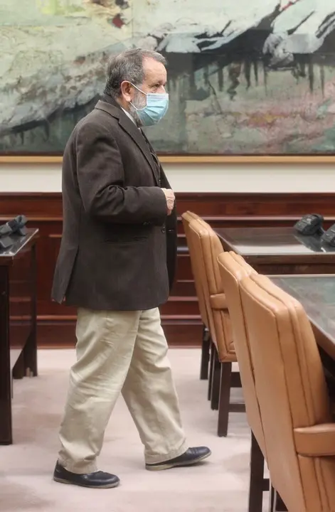 Archivo - El Defensor del Pueblo en funciones, Francisco Fern&aacute;ndez Marug&aacute;n, a su llegada a la Comisi&oacute;n Mixta de Relaciones con el Defensor del Pueblo en el Congreso de los Diputados, en Madrid, (Espa&ntilde;a)