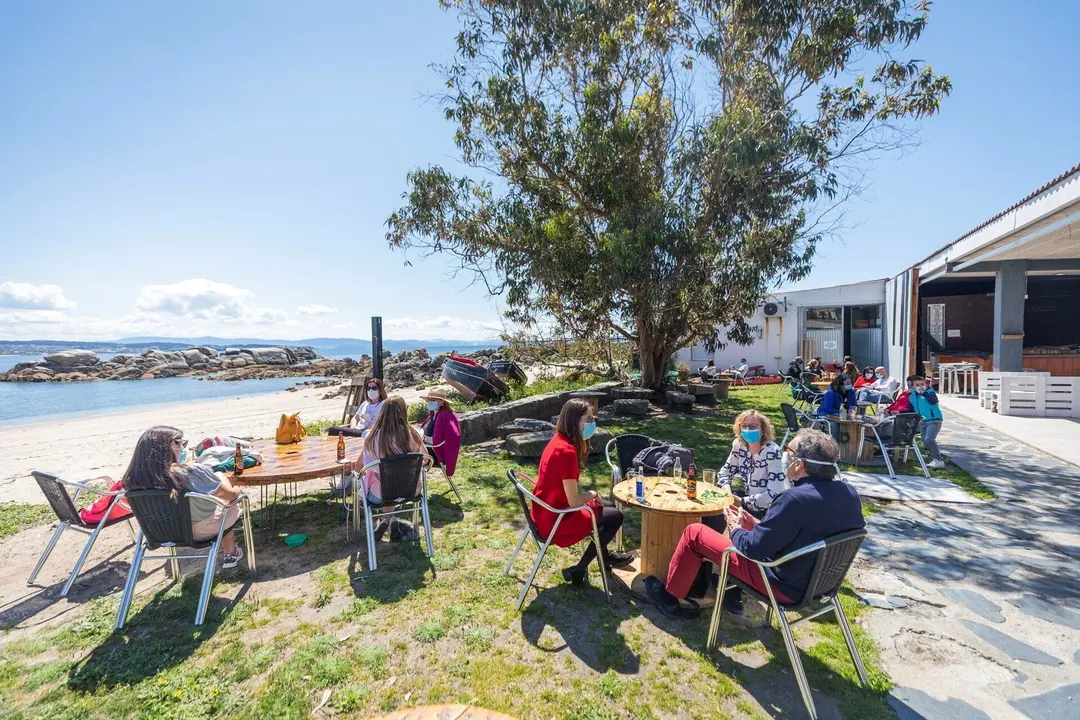Terraza de un establecimiento hostelero  