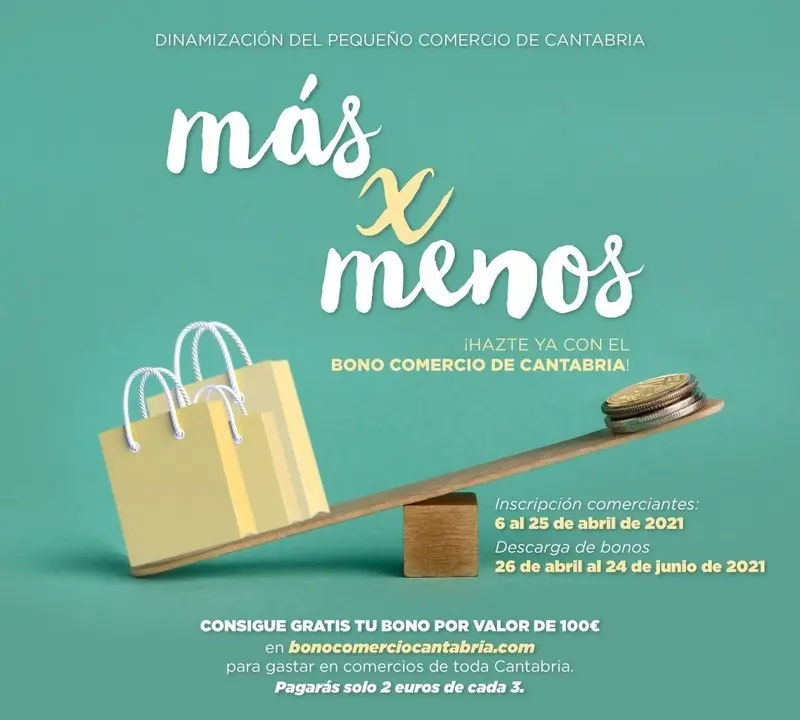 Campa&ntilde;a de bonos 'M&aacute;s x menos'