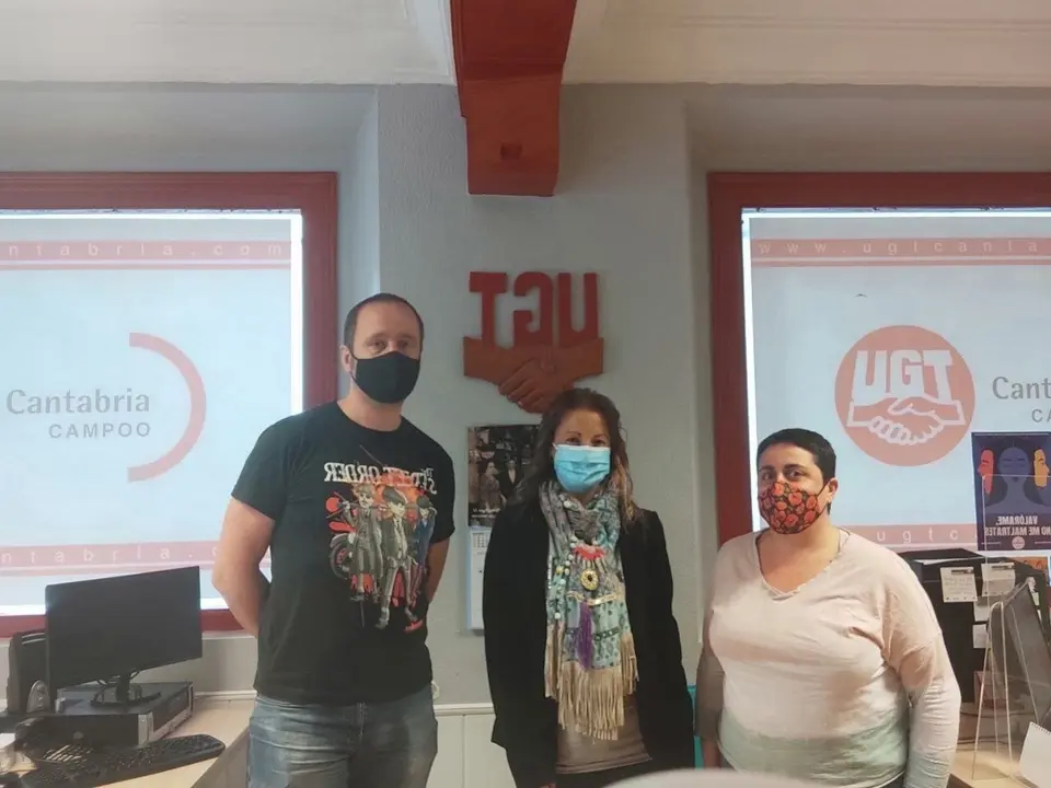 Reuni&oacute;n IU y UGT Campoo