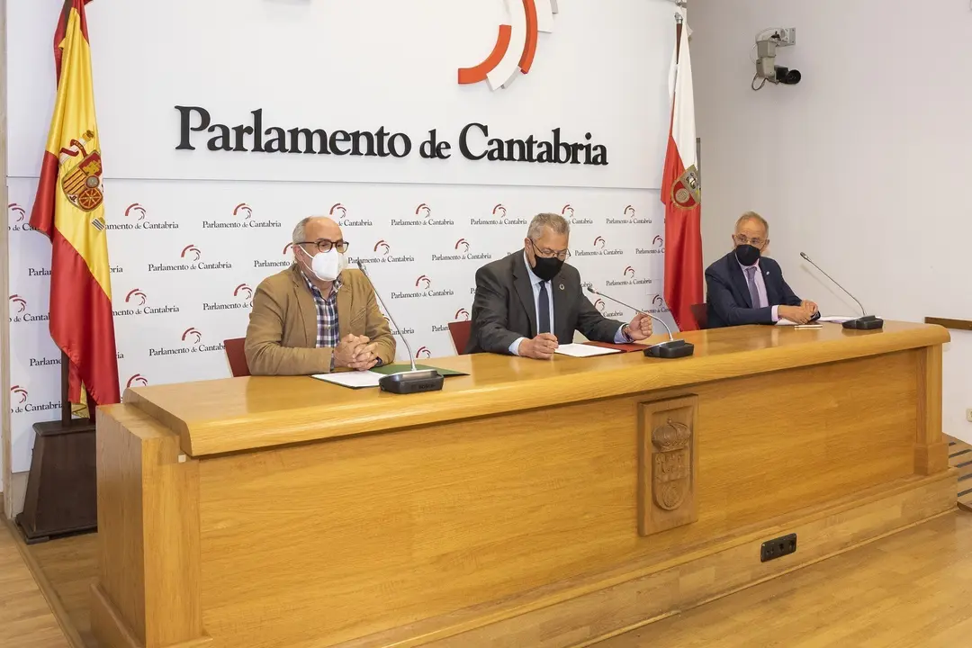 Presentaci&oacute;n del acto del D&iacute;a de la Enfermer&iacute;a en el Parlamento de Cantabria.