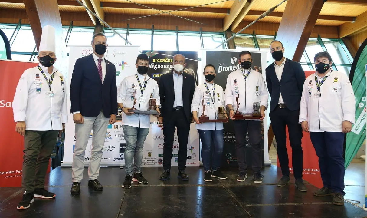 Entrega de premios del VI Concurso de Cocineros Ciudad de Torrelavega