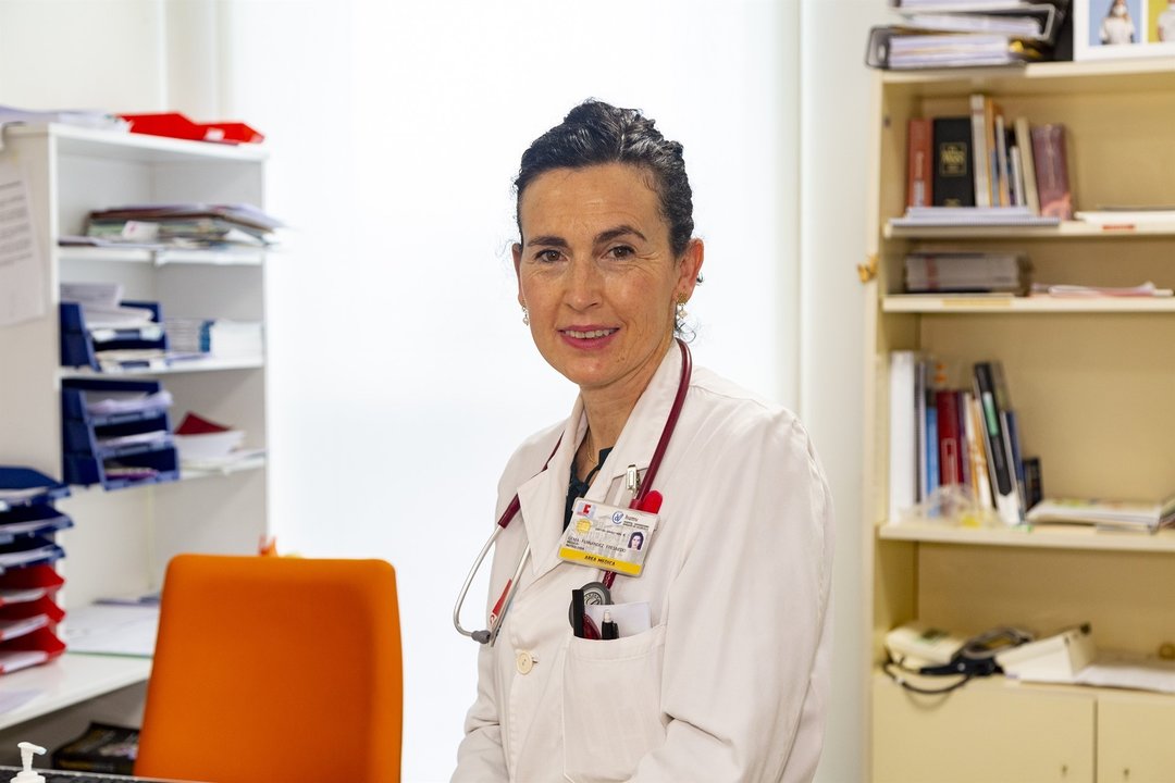 Gema Fernández, nefróloga del Hospital Valdecilla