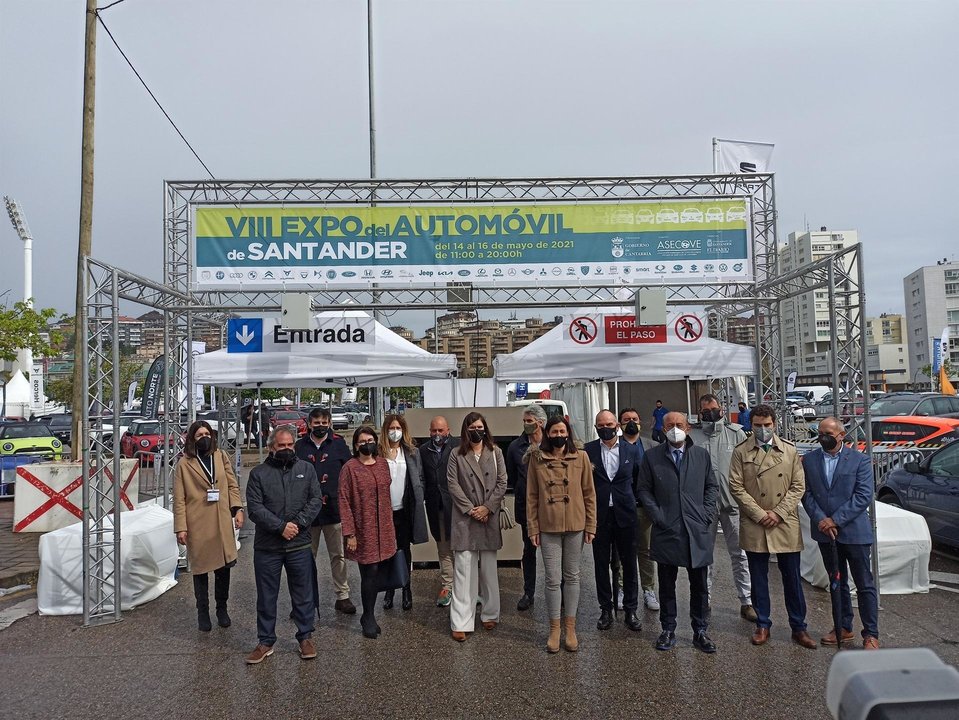 Inauguración de la VIII Feria de la Automoción de Santander