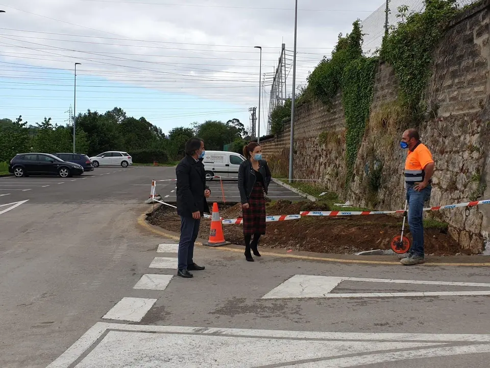 Instalaci&oacute;n de un nuevo paso de cebra en Astillero