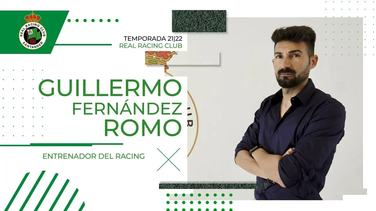 Guillermo Fern&aacute;ndez Romo, nuevo entrenador del Racing de Santander