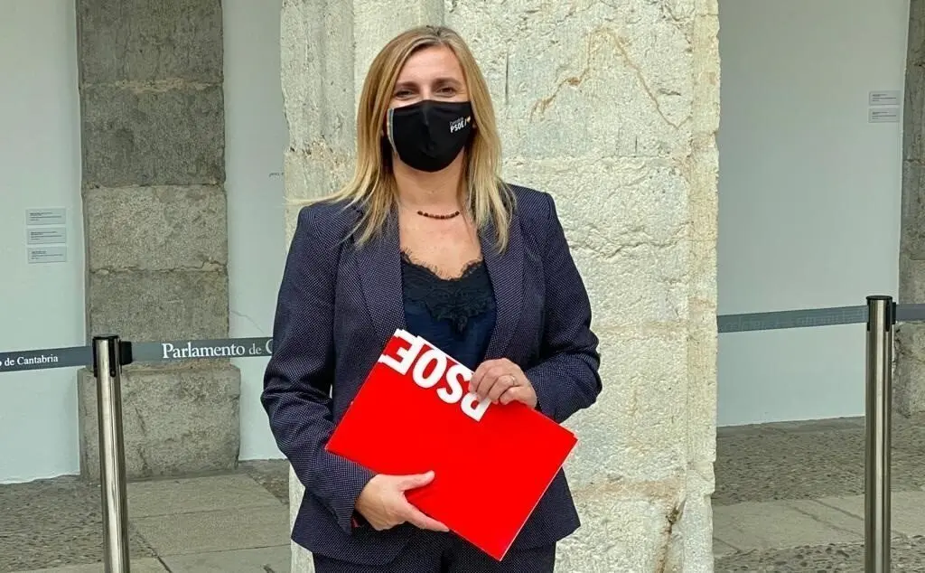 La portavoz del Grupo Parlamentario Socialista, Noelia Cobo.