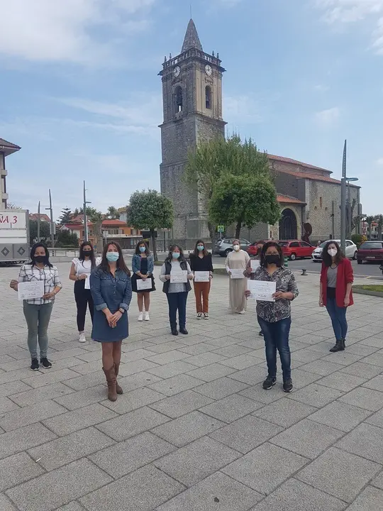 Entrega diploma curso Noja