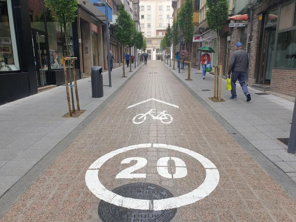 Semipeatonalizaci&oacute;n de la calle San Luis